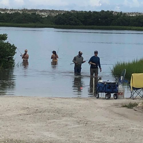 Fishing at Anastasia State Park