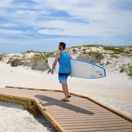 Surf at Anastasia State Park Beach