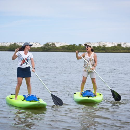 Anastasia State Park Paddle Boarding